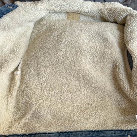 Judith March howdy cowboy denim Sherpa lined jacket New! - Picture 7 of 11